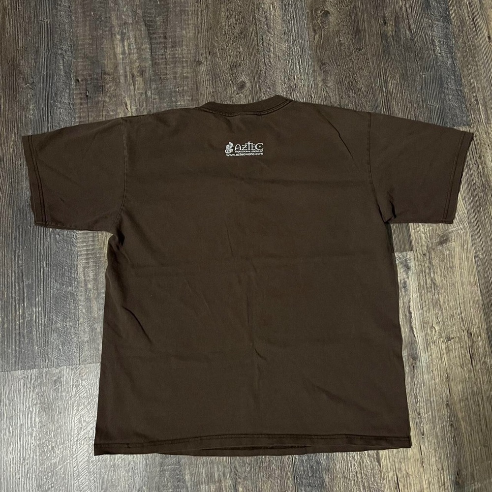 Men's Brown T-shirt - Picture 3 of 3